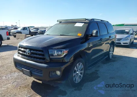 2008 Toyota Sequoia Limited 5.7L V8 from USA, damaged, VIN 5TDZY68A48S009065
